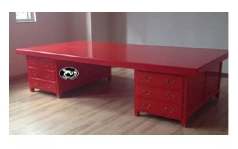 傳統(tǒng)書畫修復(fù)大漆工作臺(tái)、大漆裱畫案